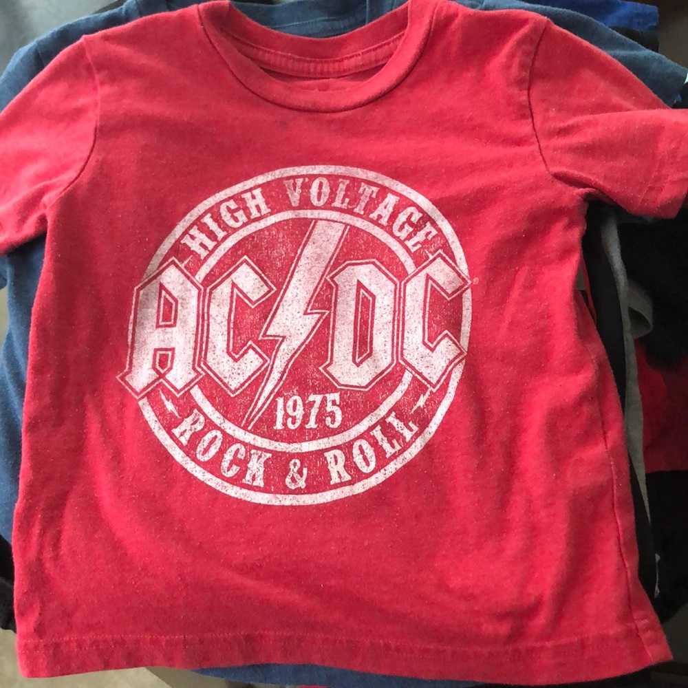 AC/DC red shirt